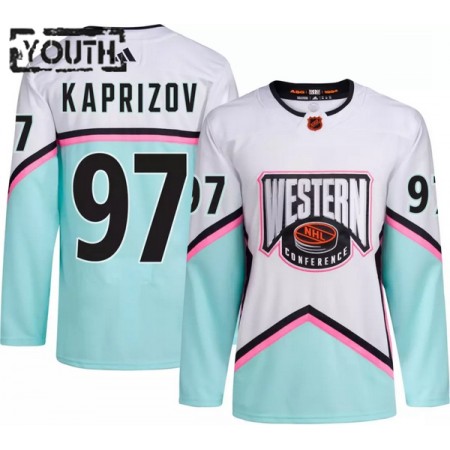 All-Star 2023 Dresy NHL Western Kirill Kaprizov 97 Adidas Authentic - Dětské